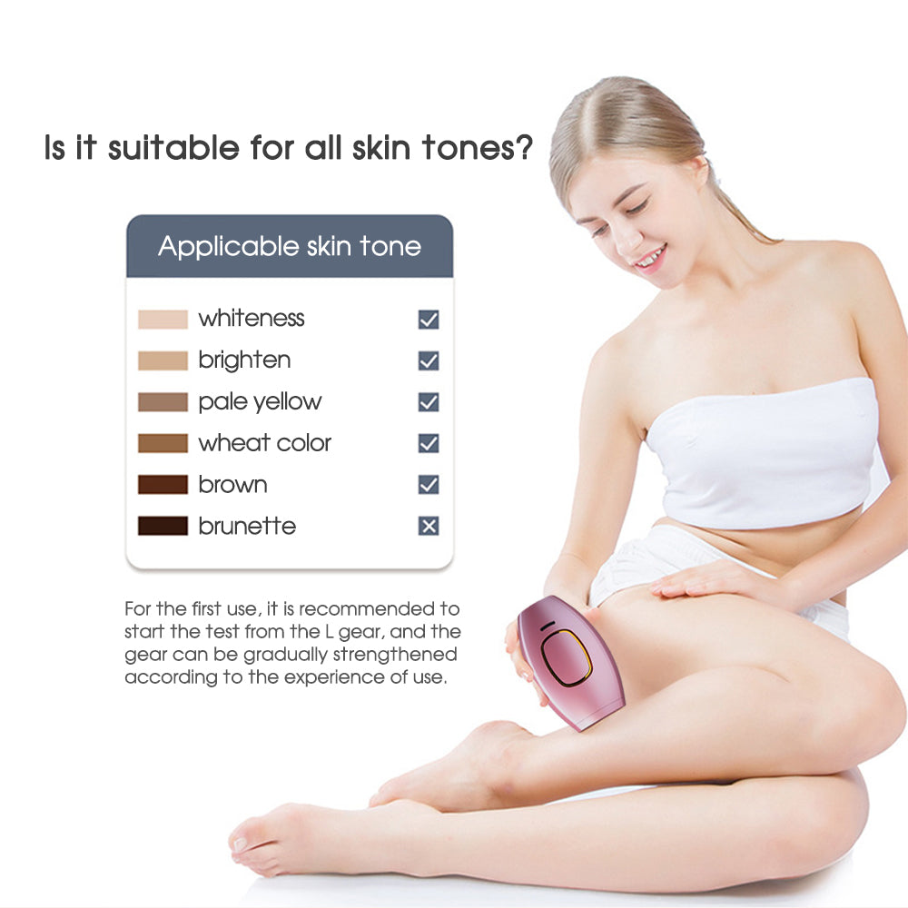 Mini Touch  Hair Removal Women Laser Epilator.