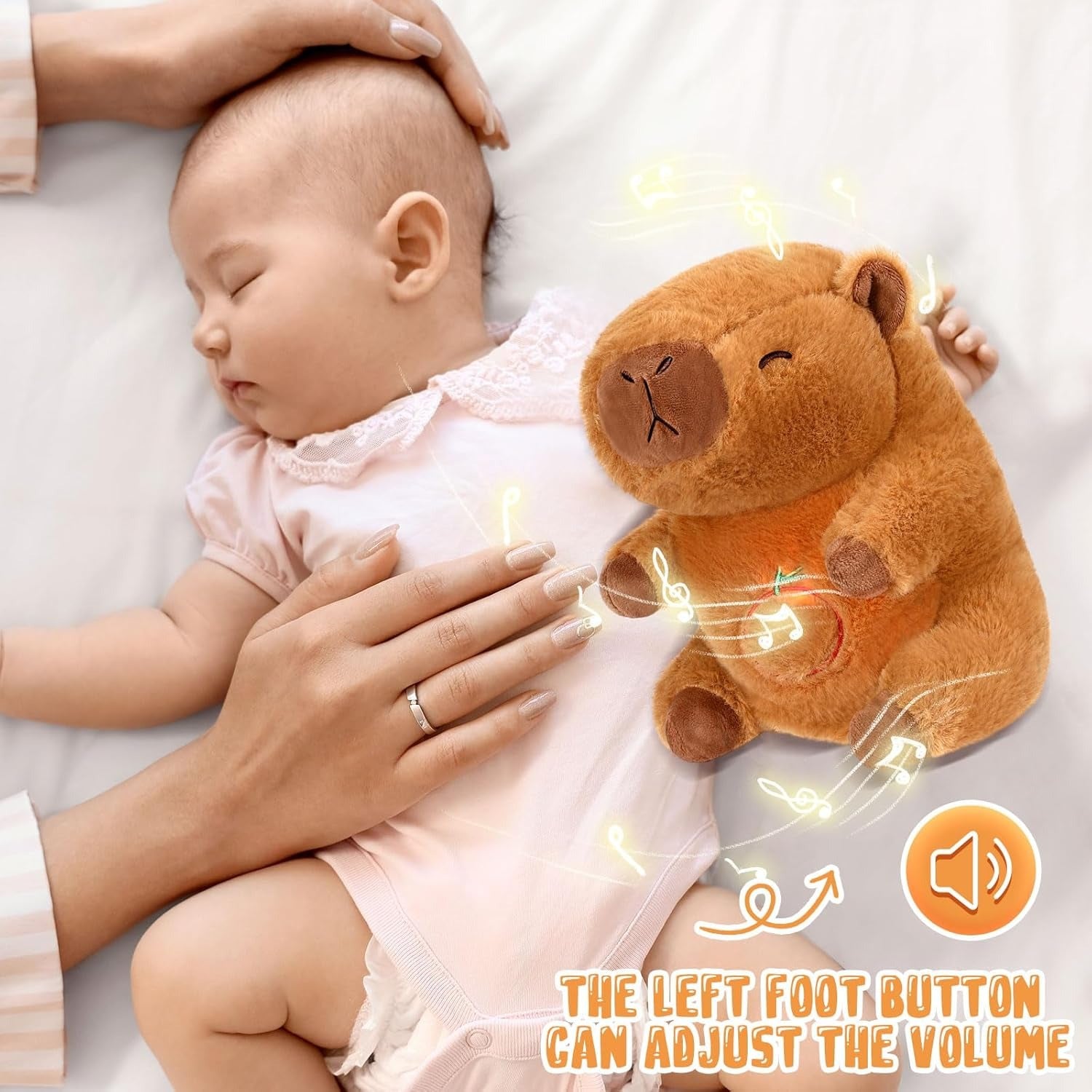 Breathing Stuffed Teddy. دمية محشوة تتنفس