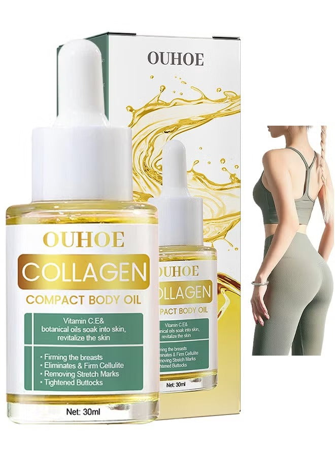 Collagen Lifting Body Oil, Beauty Women Tight Skin. زيت الكولاجين لشد الجسم، لبشرة مشدودة وجميلة للنساء