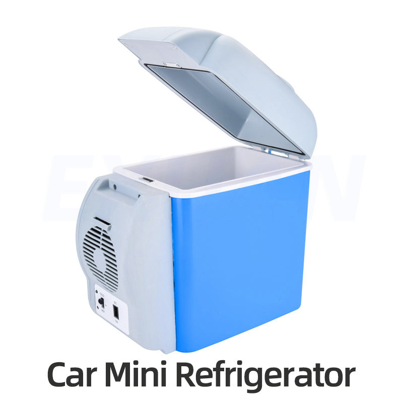 Car Mounted Refrigerator Dual-purpose 7.5L Portable Car Small Cold And Warm.