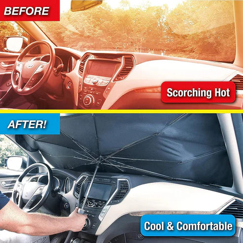 Car Windshield Sunshade Foldable Front Window Cover