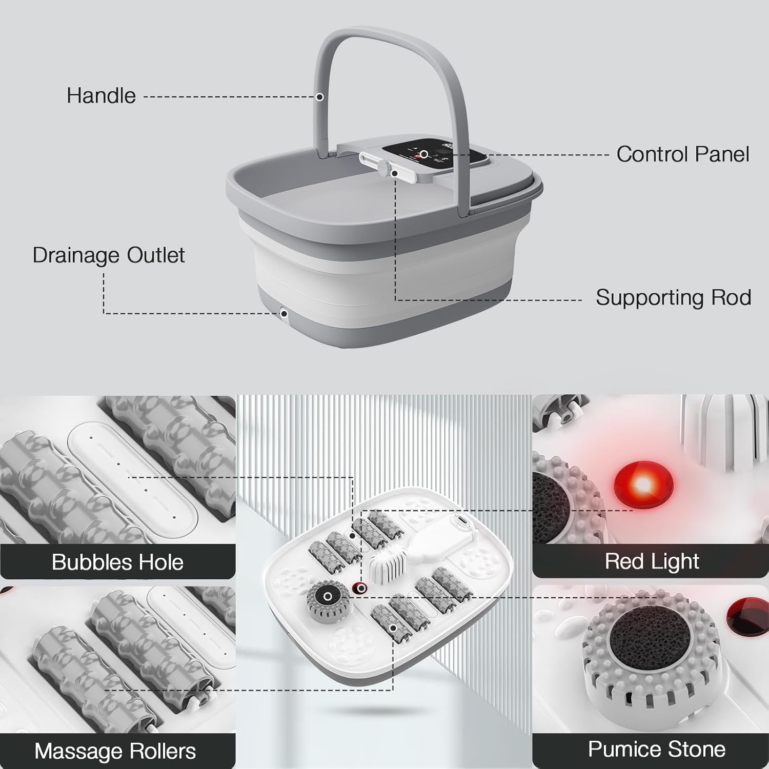Automatic Mini Foot SPA And Washer.