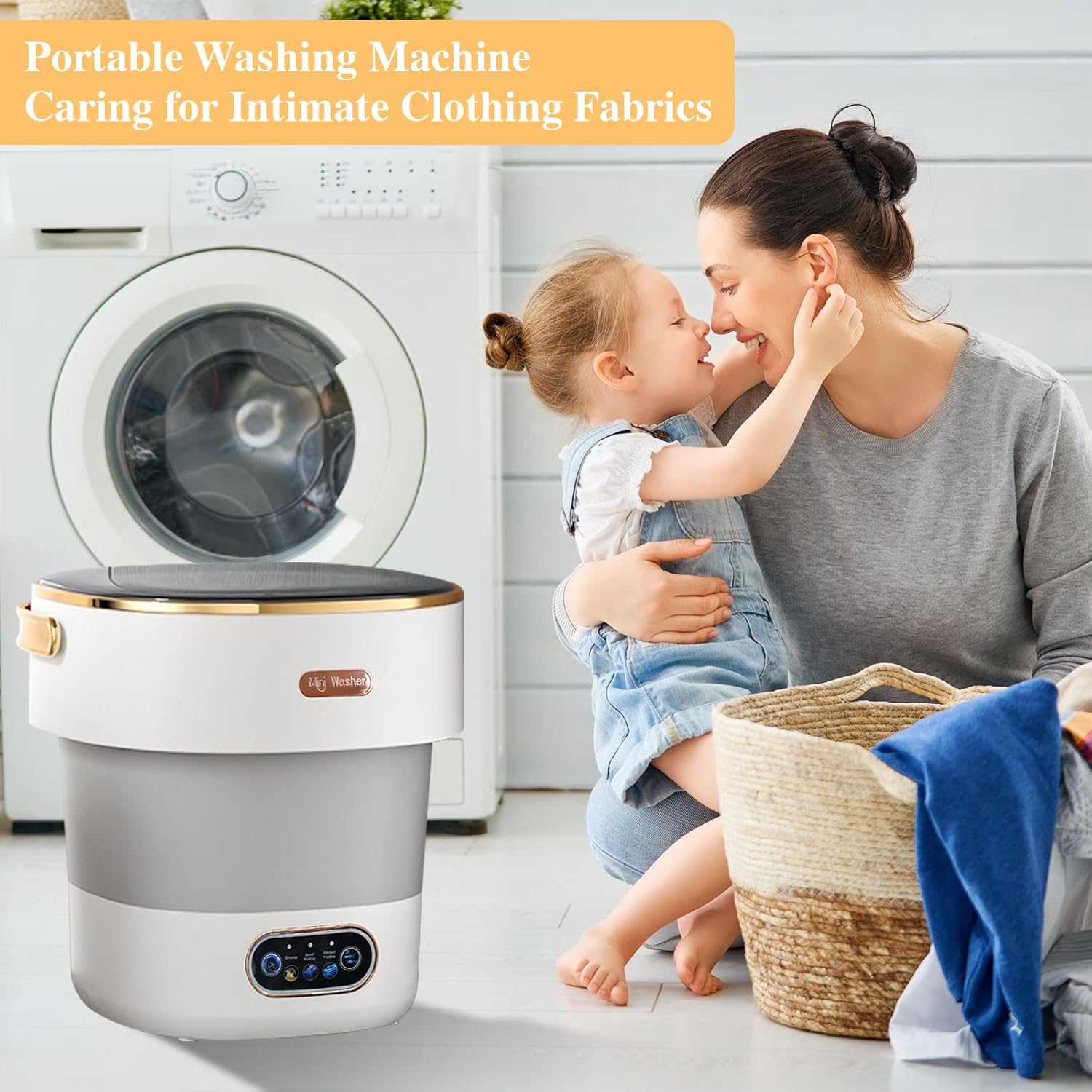Electric Mini Washing Machine